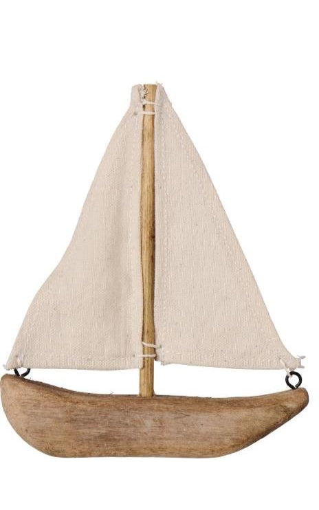 Skibe til pynt på et badeværelse