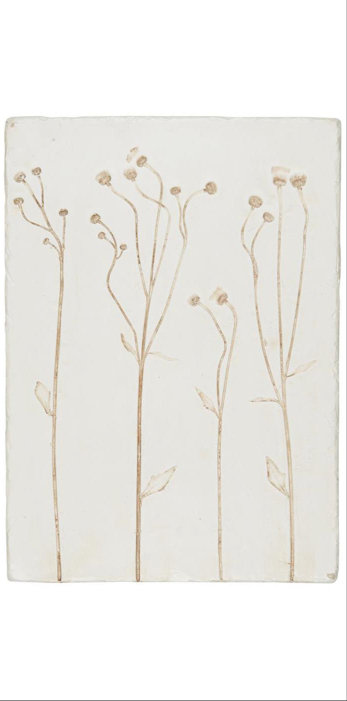 Billede med blomstertryk