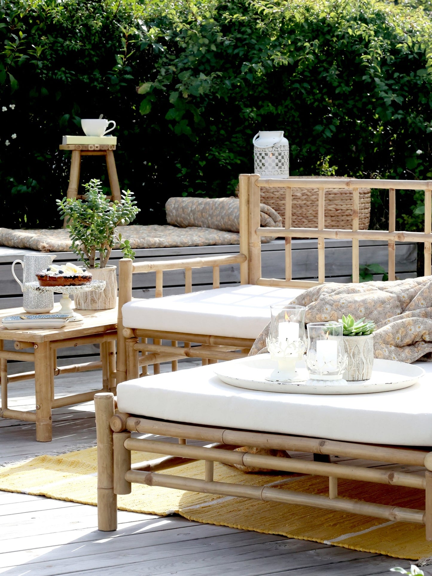 Rundt fad med mønster fra Chic Antique