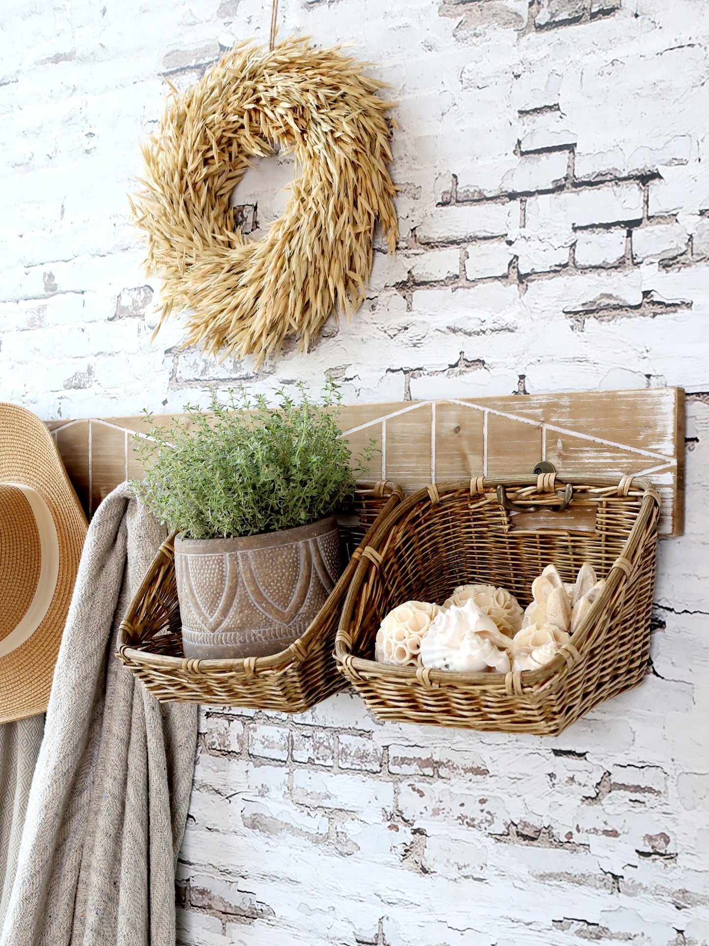 Fleur Krans af strå