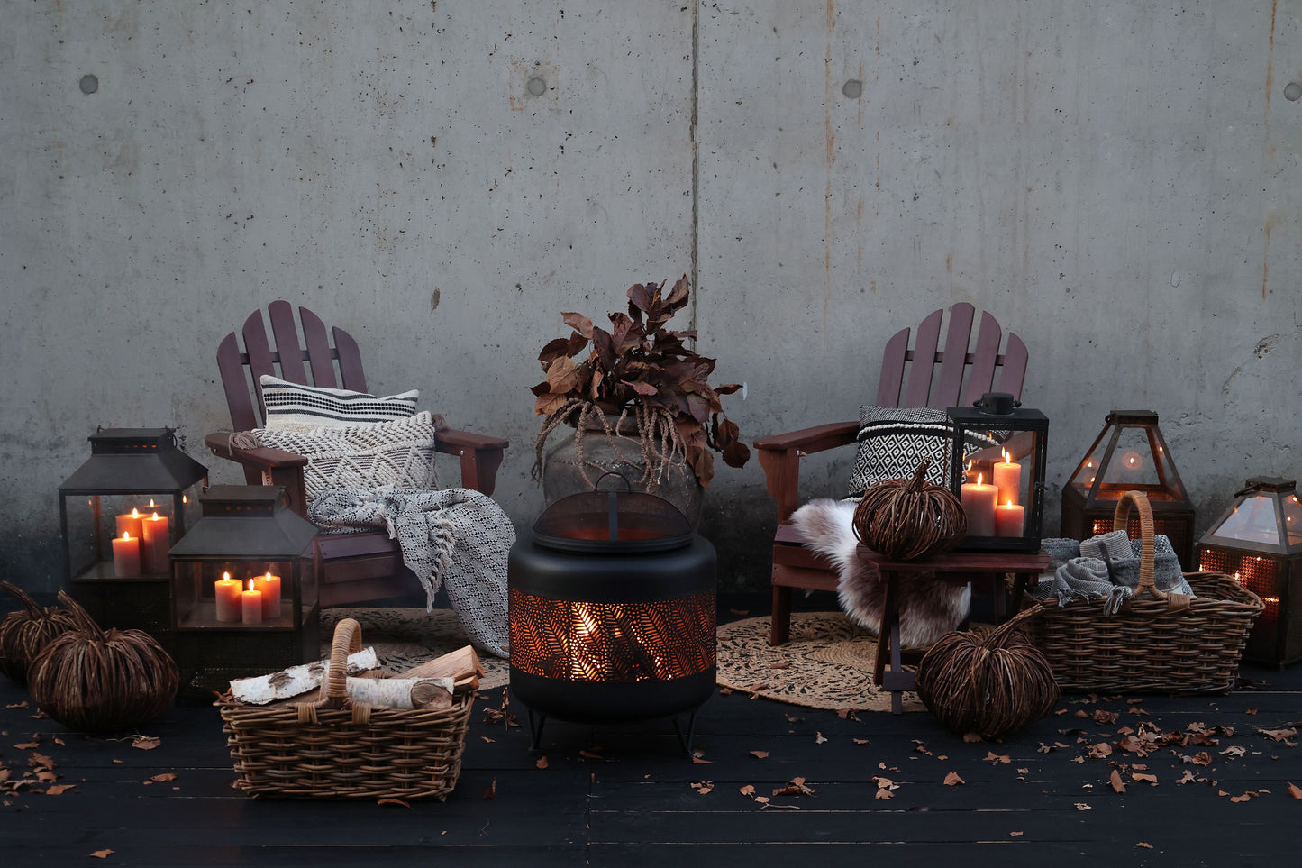 Dekorativ blomst fra Chic Antique