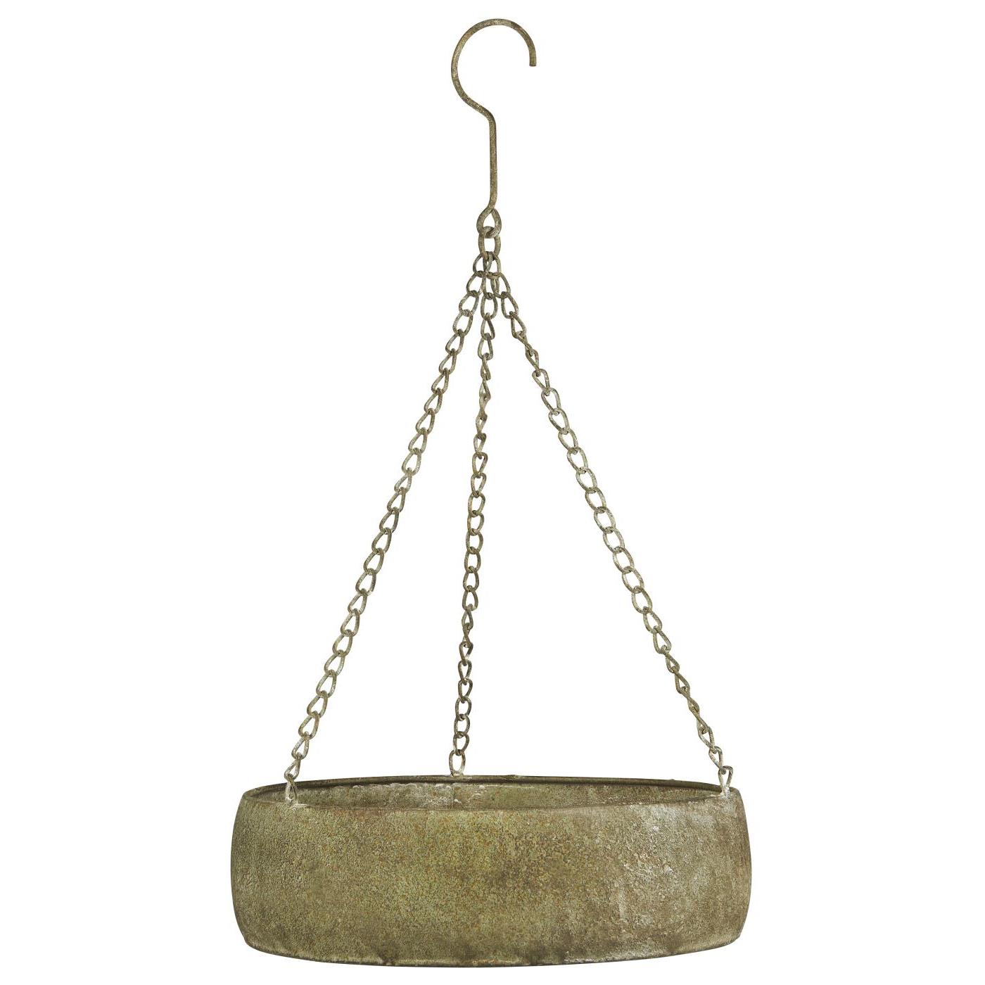 Hængende fuglebad i jern