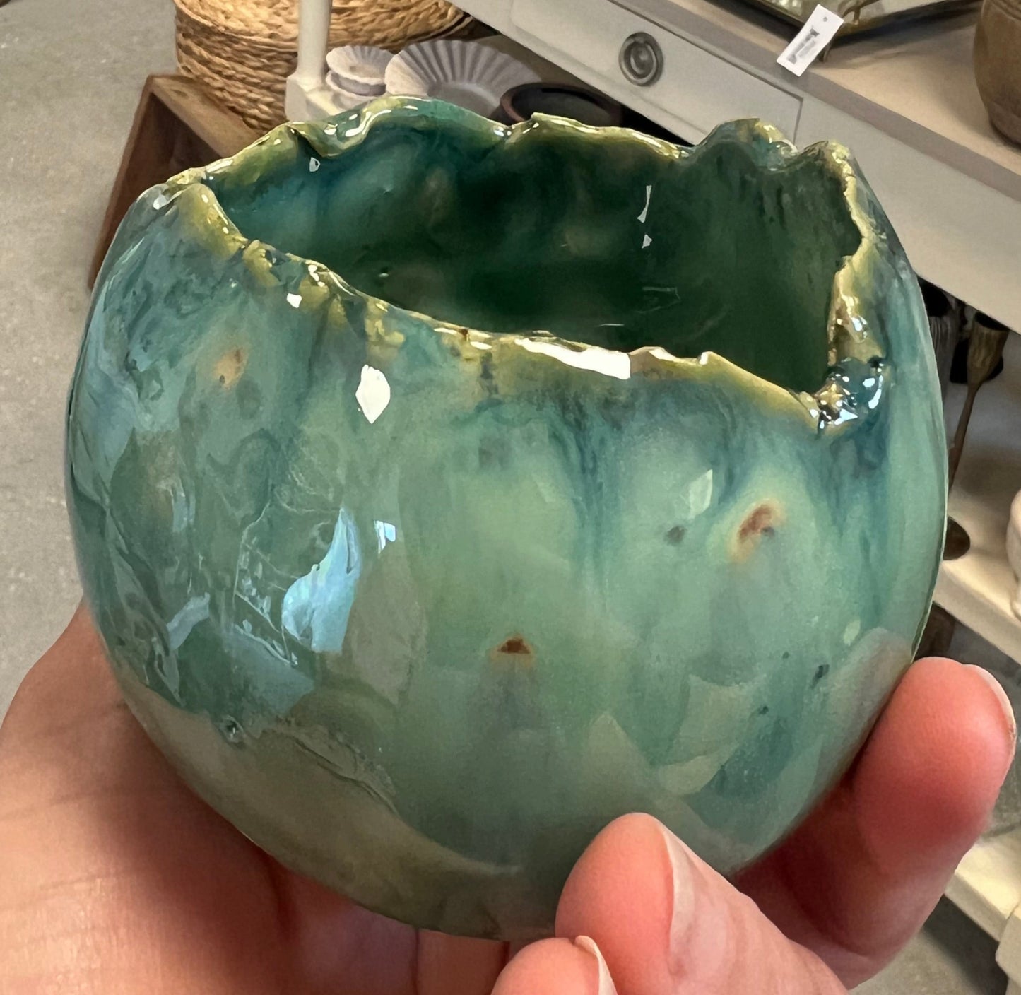 Vase i keramik fra Handmade by Victoria Juul