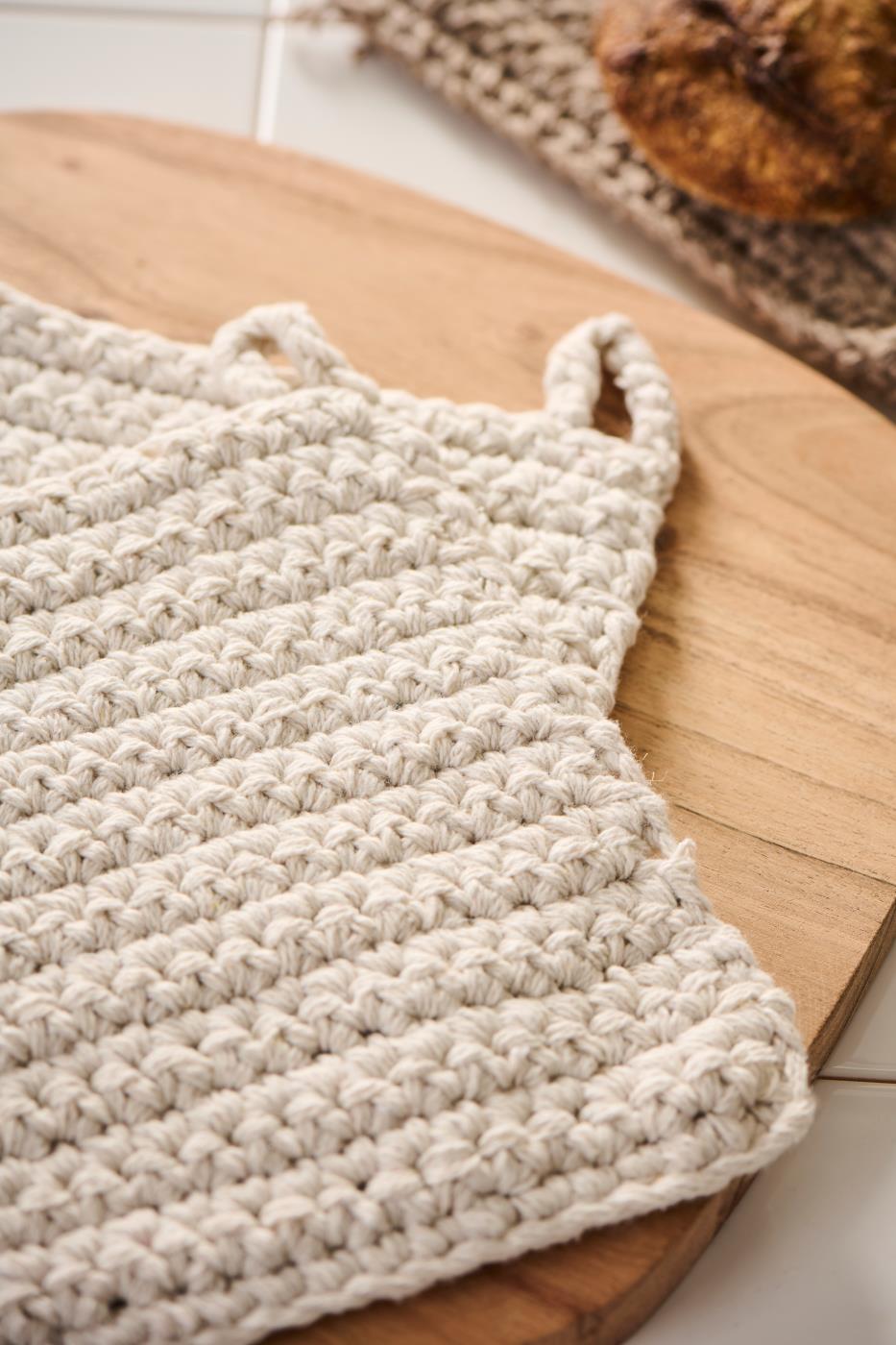 Hæklet grydelap fra Ib Laursen