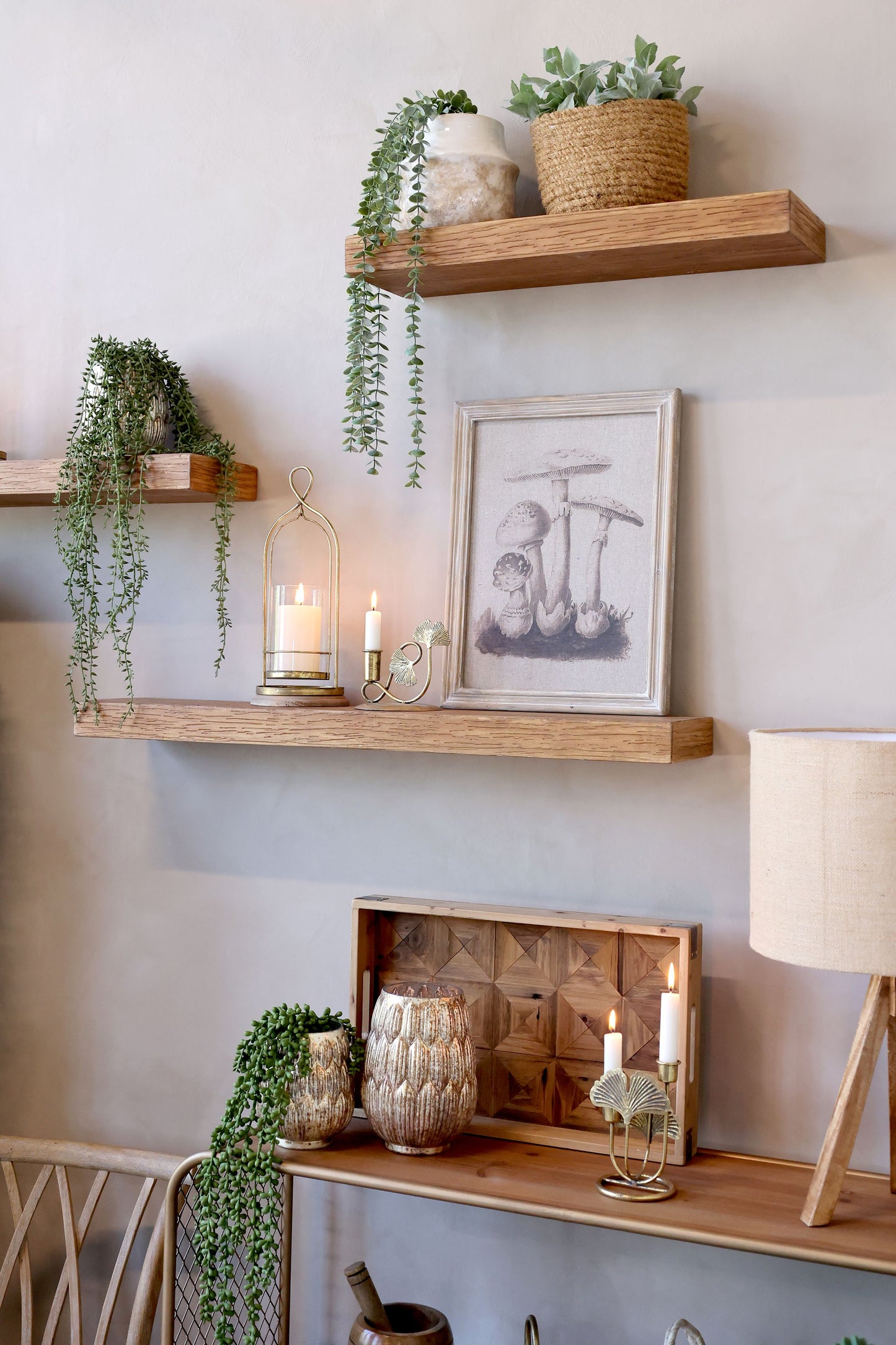 Hylde til stuen fra Chic Antique