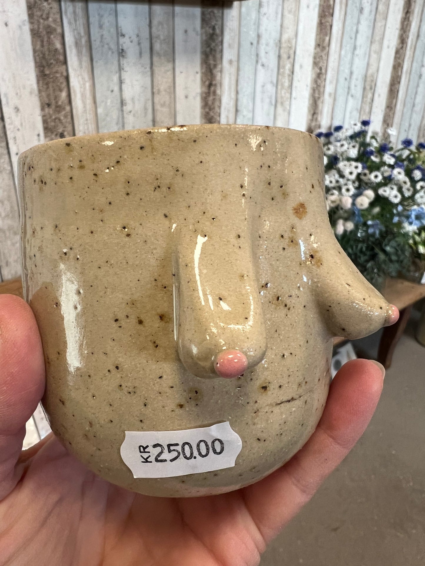 Håndlavet krus fra Handmade by Victoria Juul