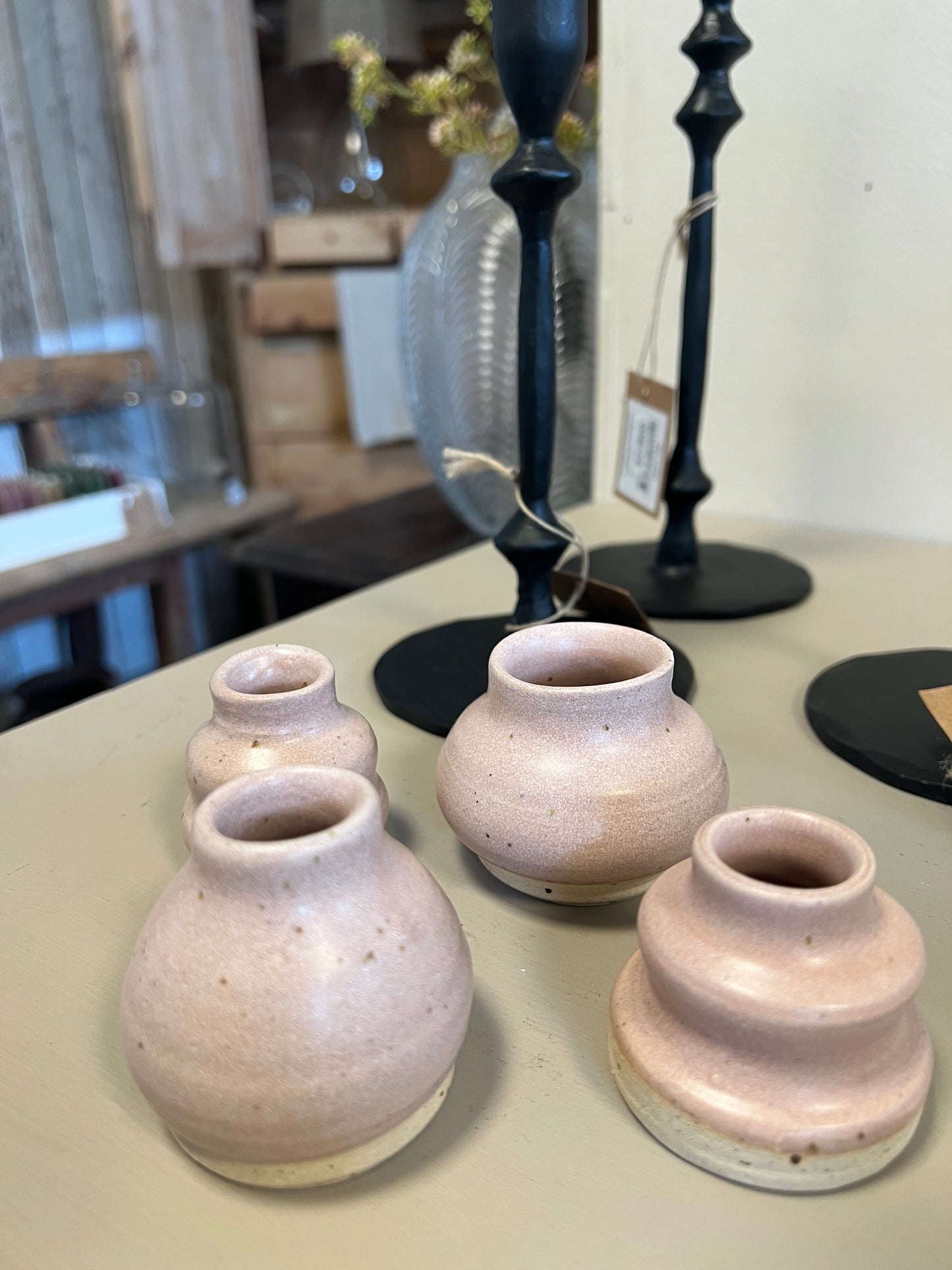 Keramik vaser fra Vangs keramiske værksted