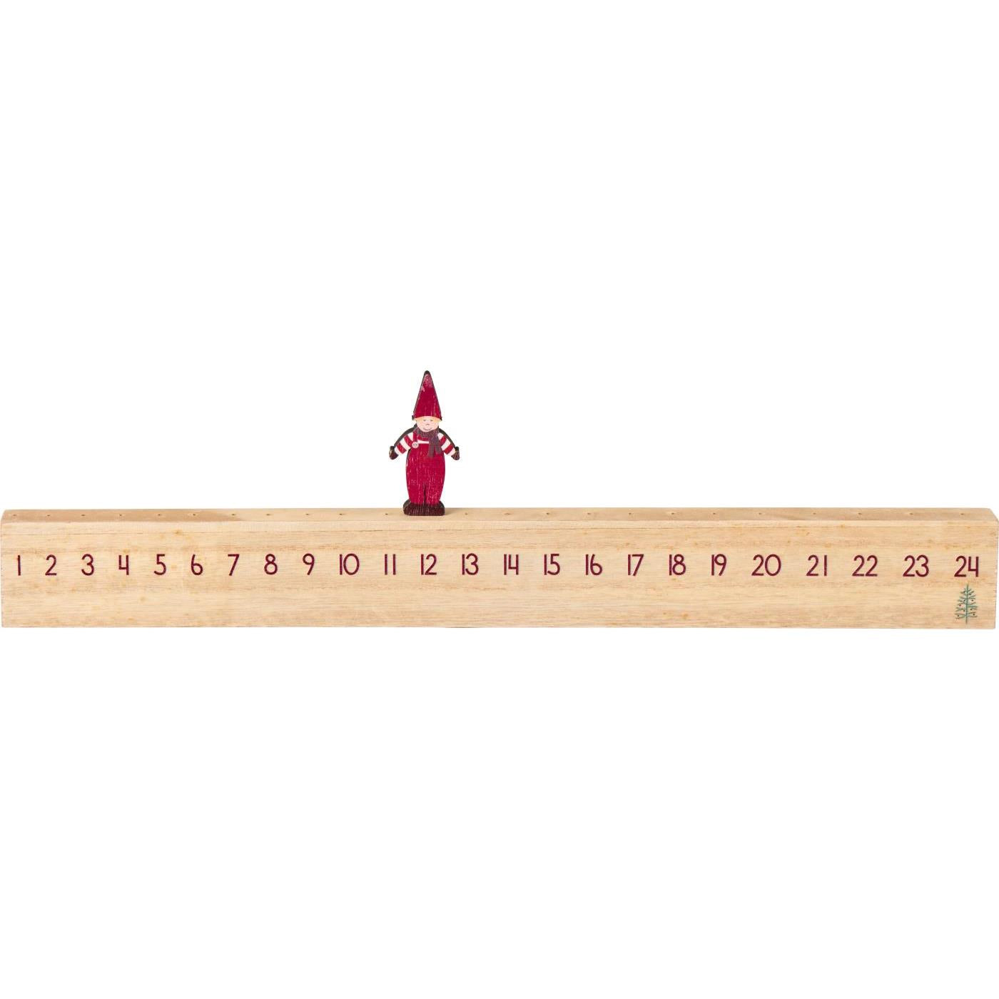 Julekalender med nisse fra Ib Laursen