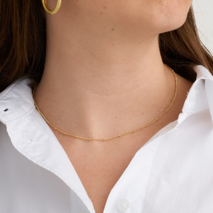 Halskæde med knuder Pure by Nat