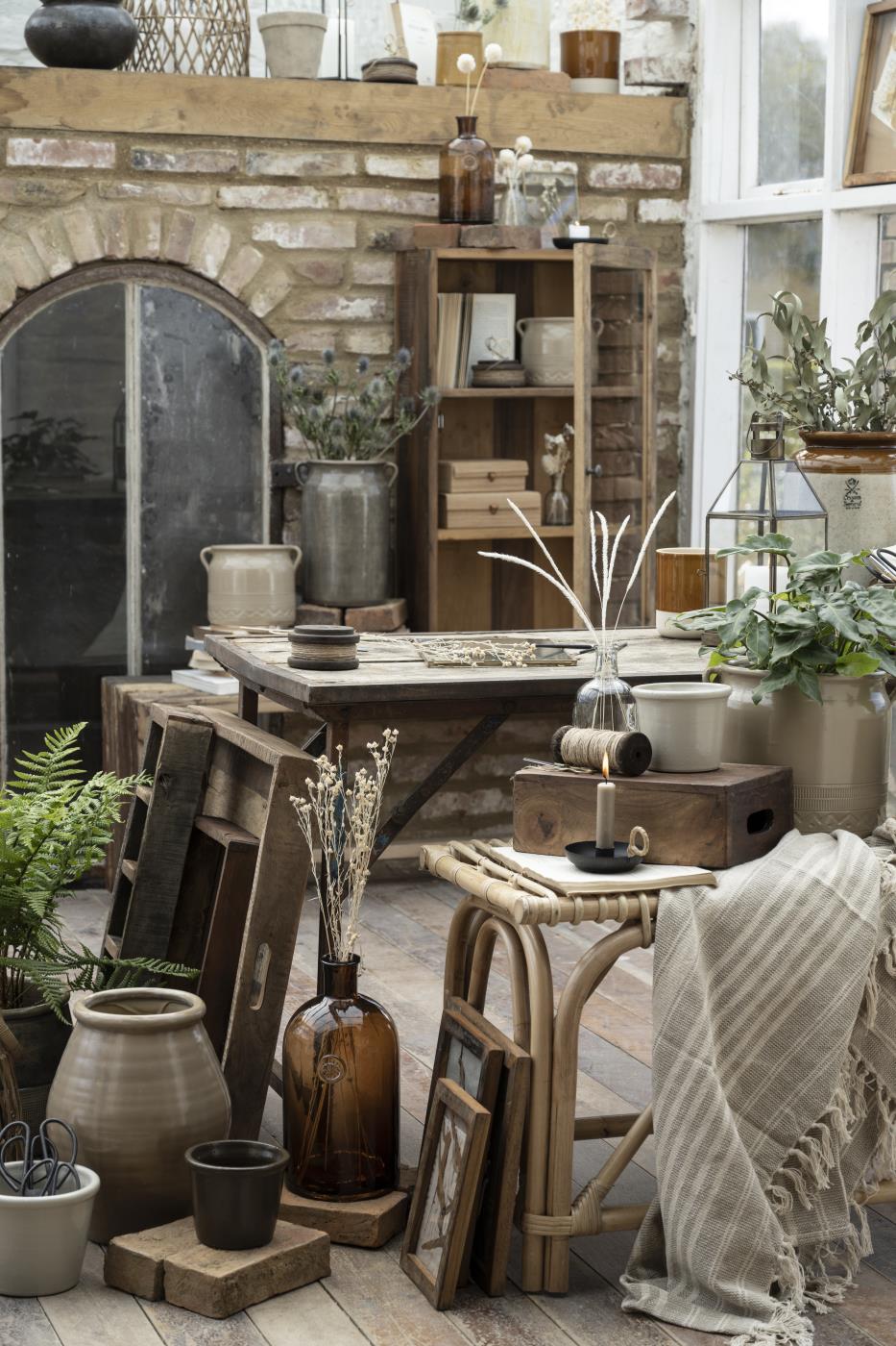 Træ kasse med greb fra Ib Laursen