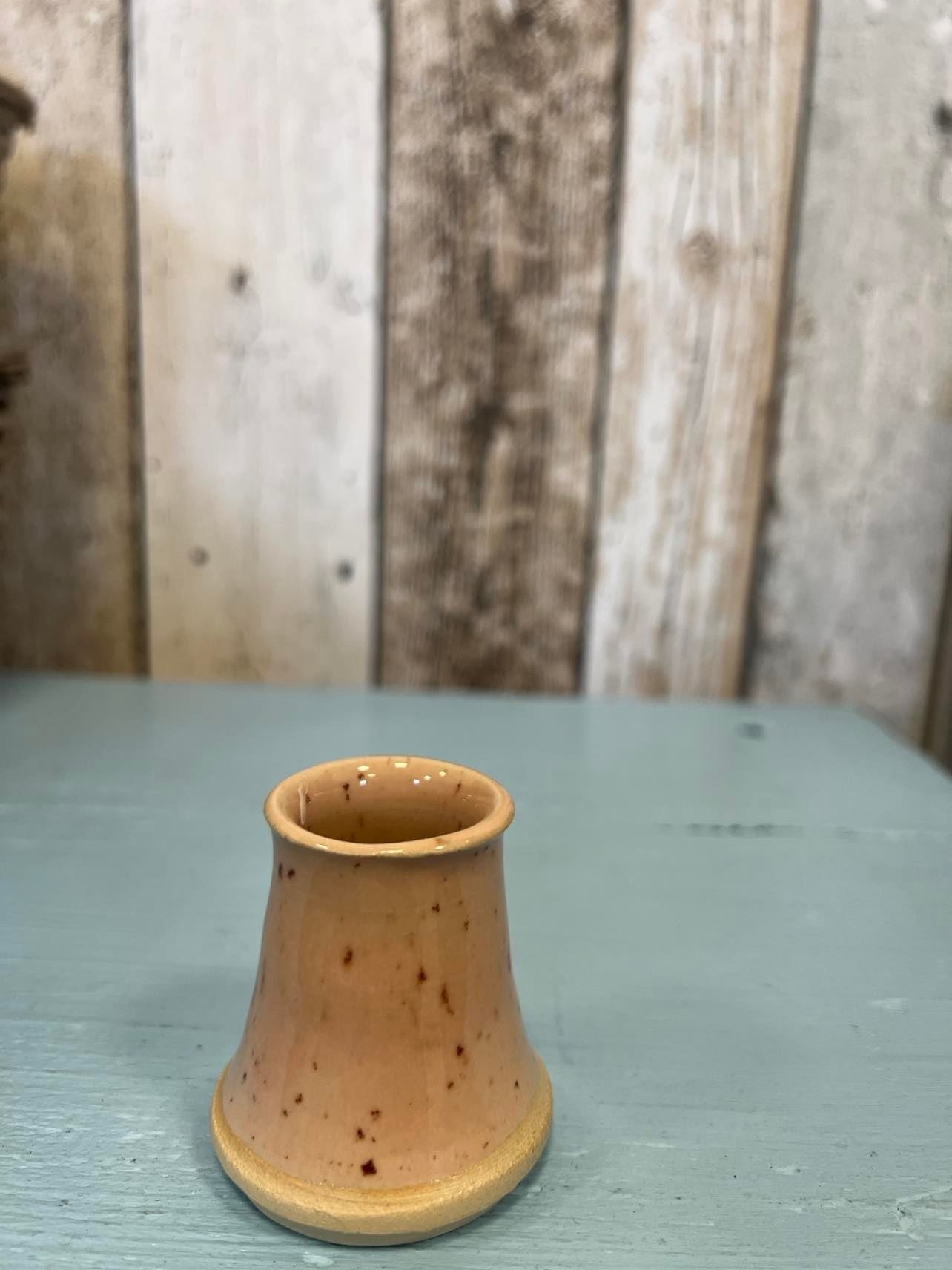 Vase oval fra Vangs keramiske værksted