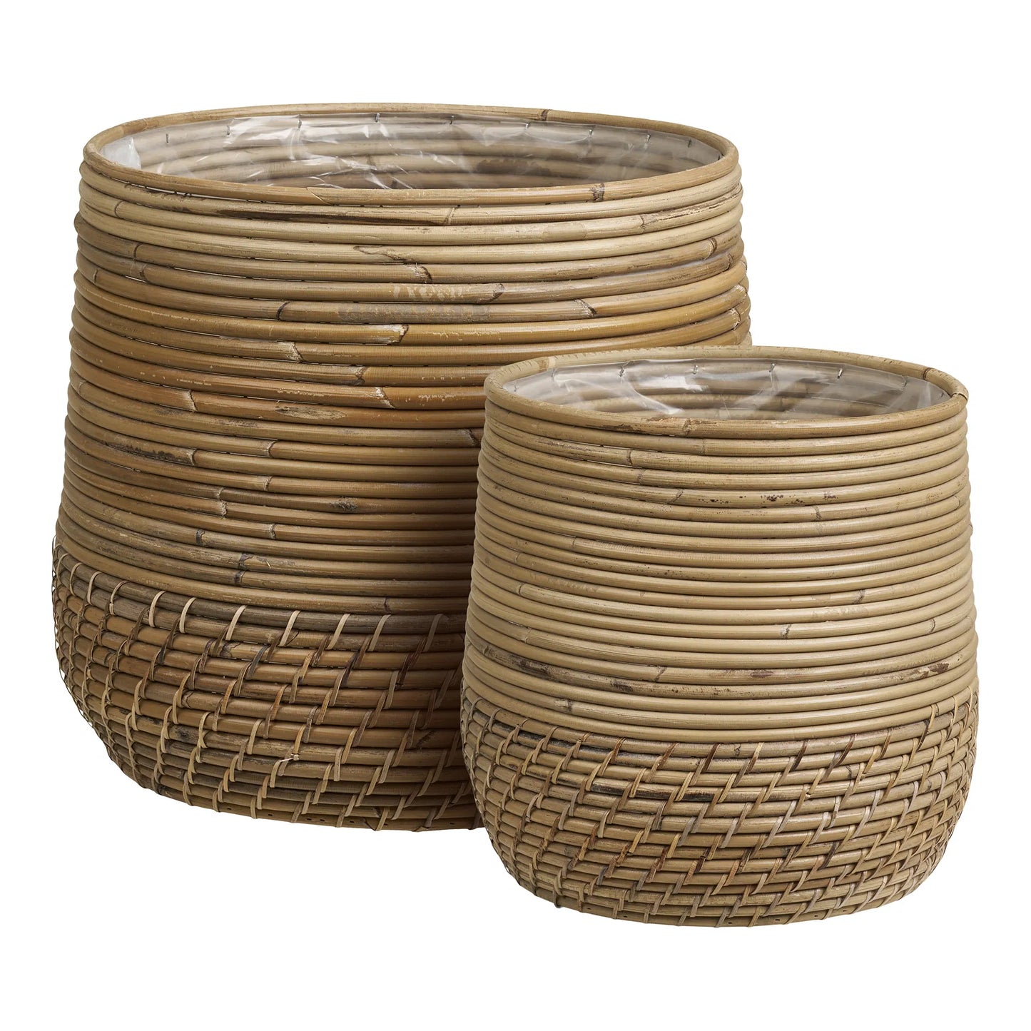 Plantekurve fra House Nordic i natur rattan