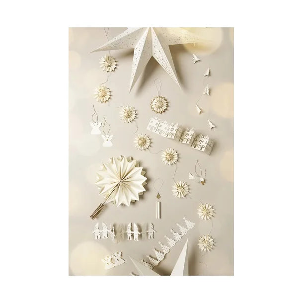 Julepynt i papirsklip fra Ib Laursen