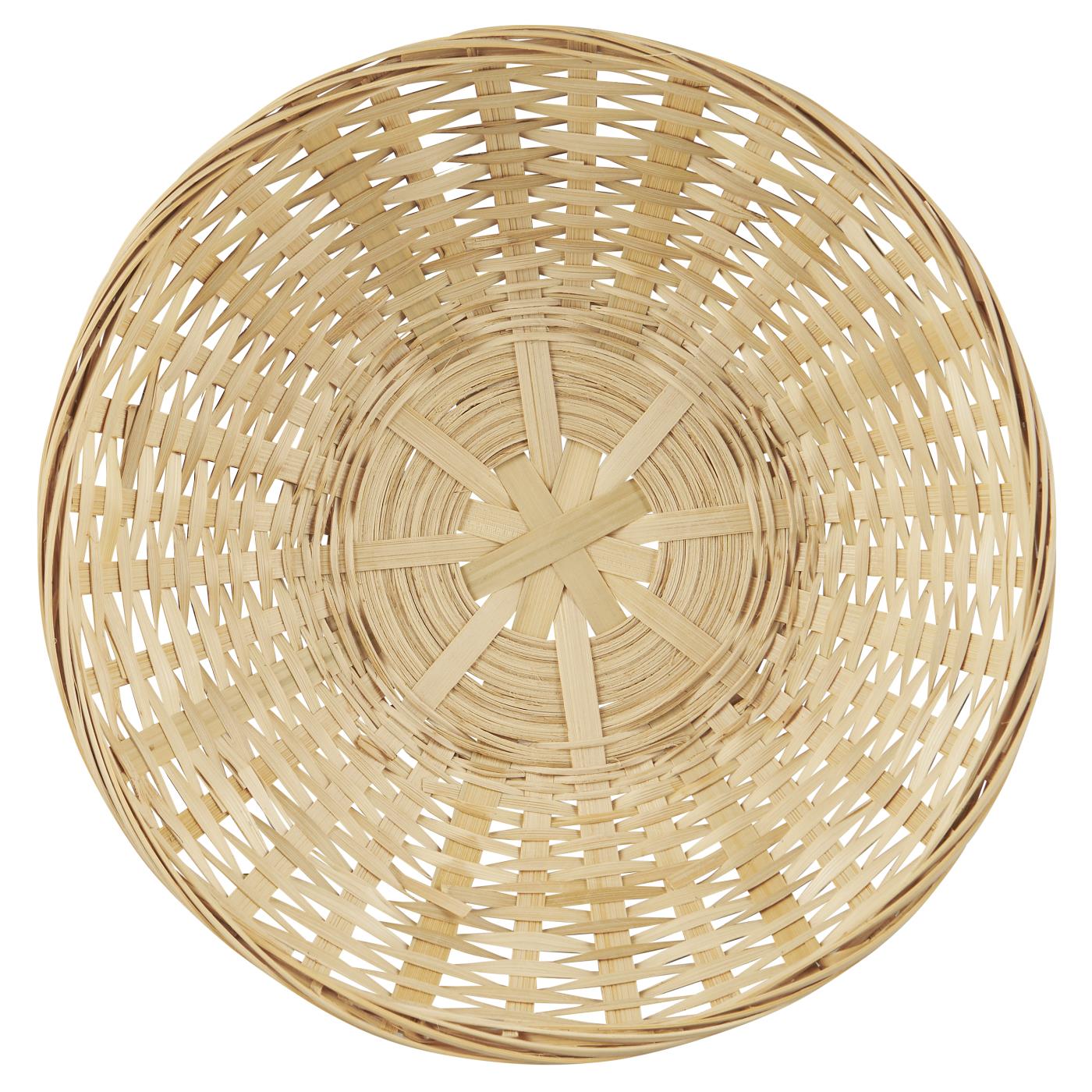 Brødkurv i lys flet fra I Laursen