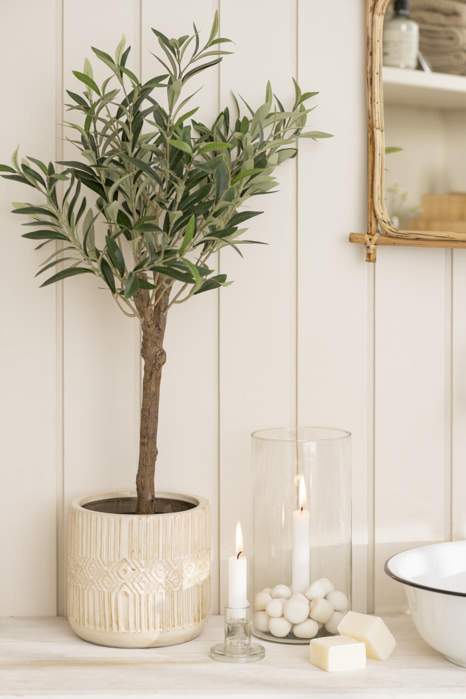 Lysestage i klar glas fra Ib Laursen