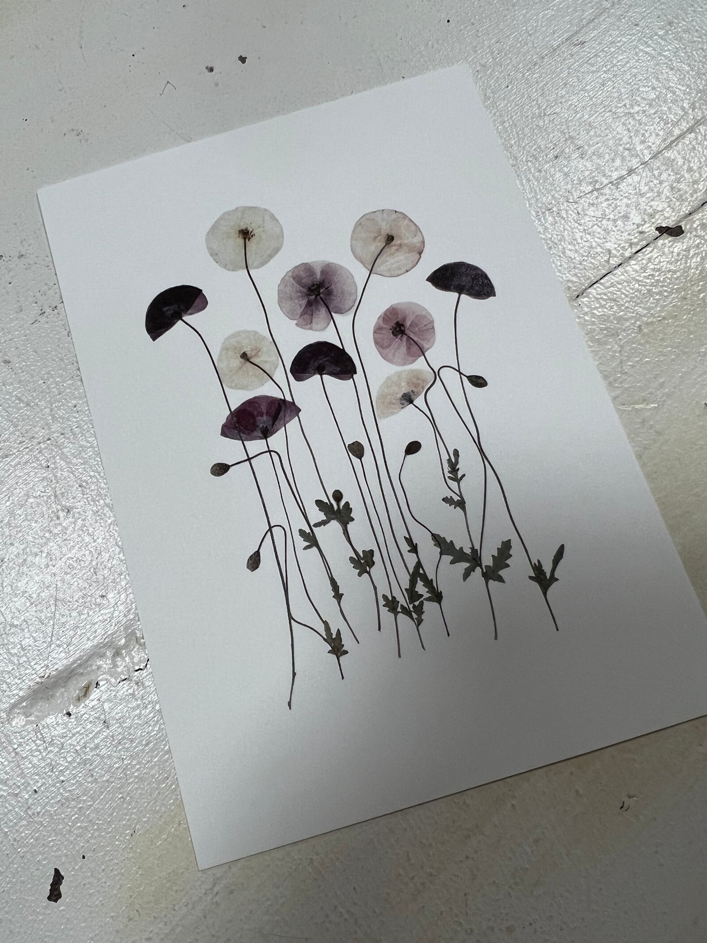 Billede til køkken med blomster på