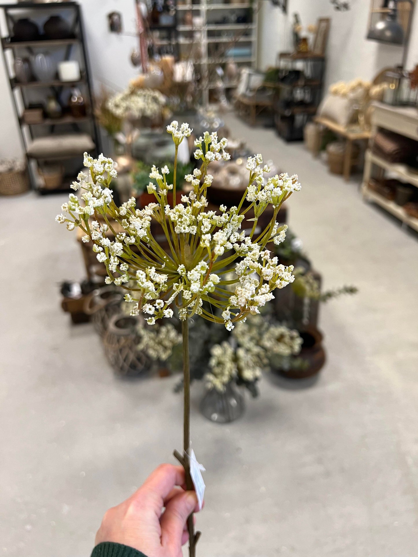 Anethum kunstige blomster og planter til krukker
