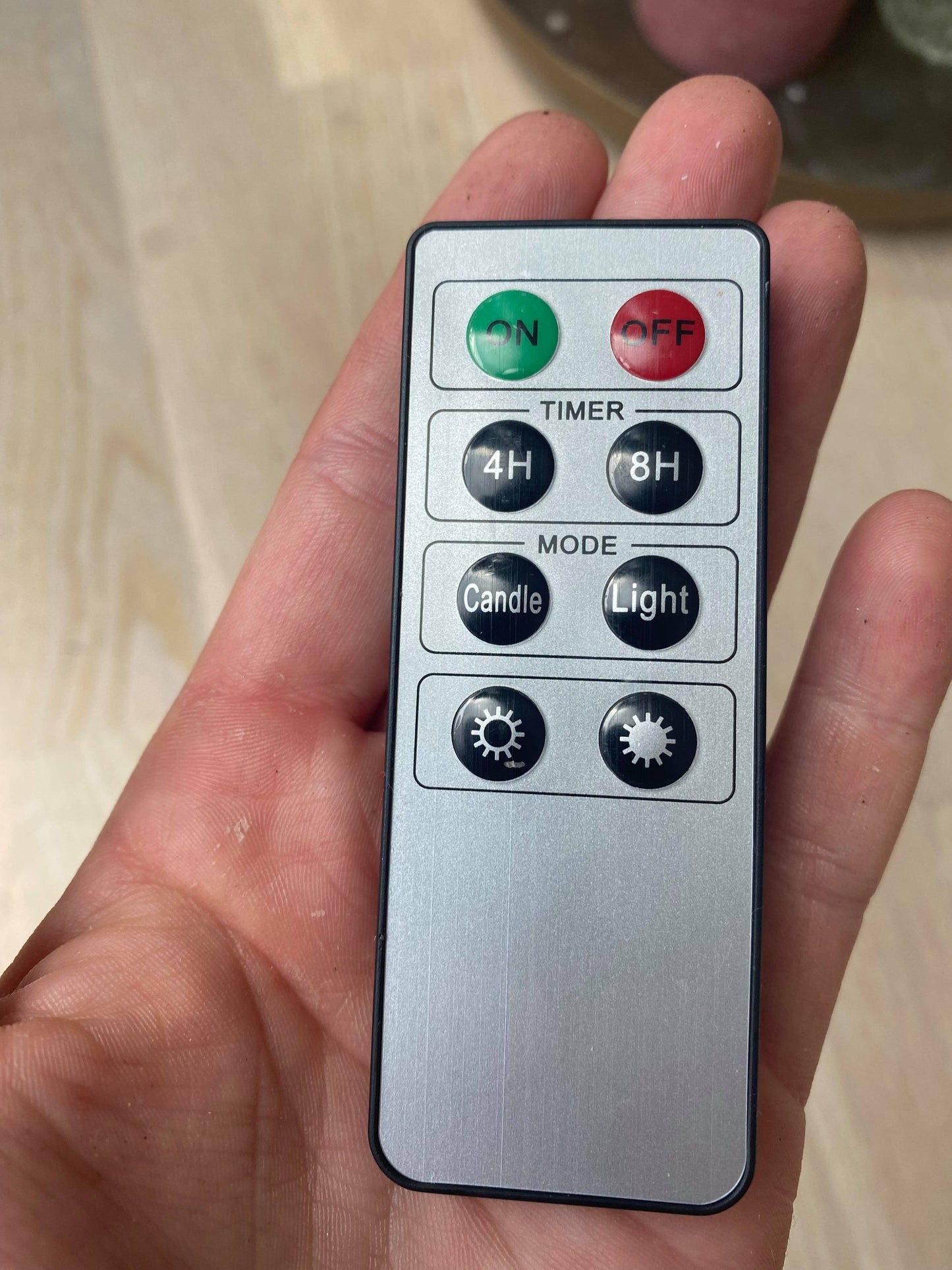 Led bloklys fjernbetjening
