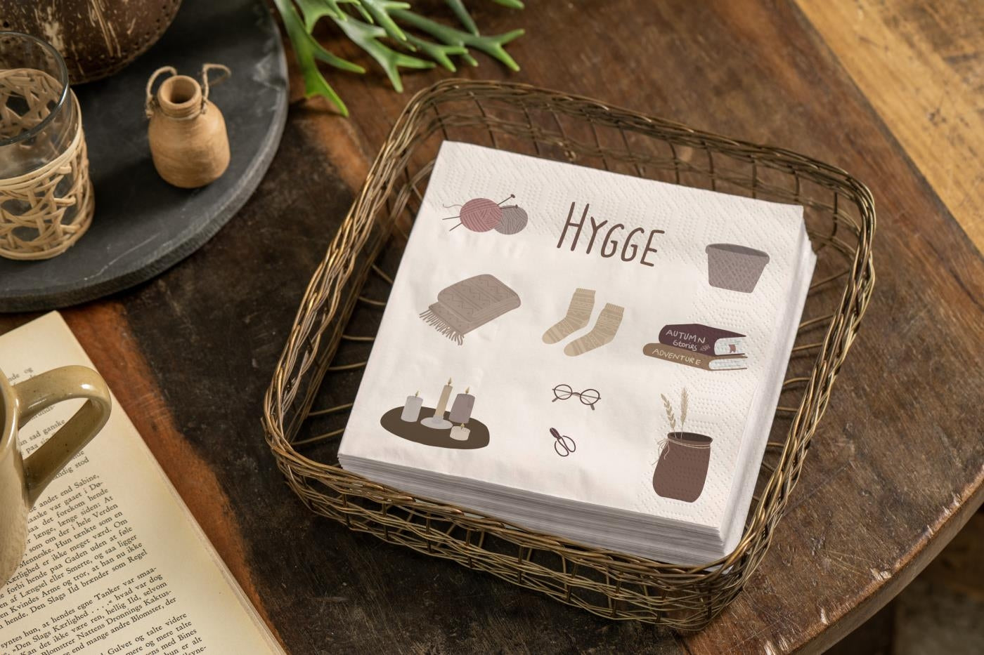 Hygge serviet