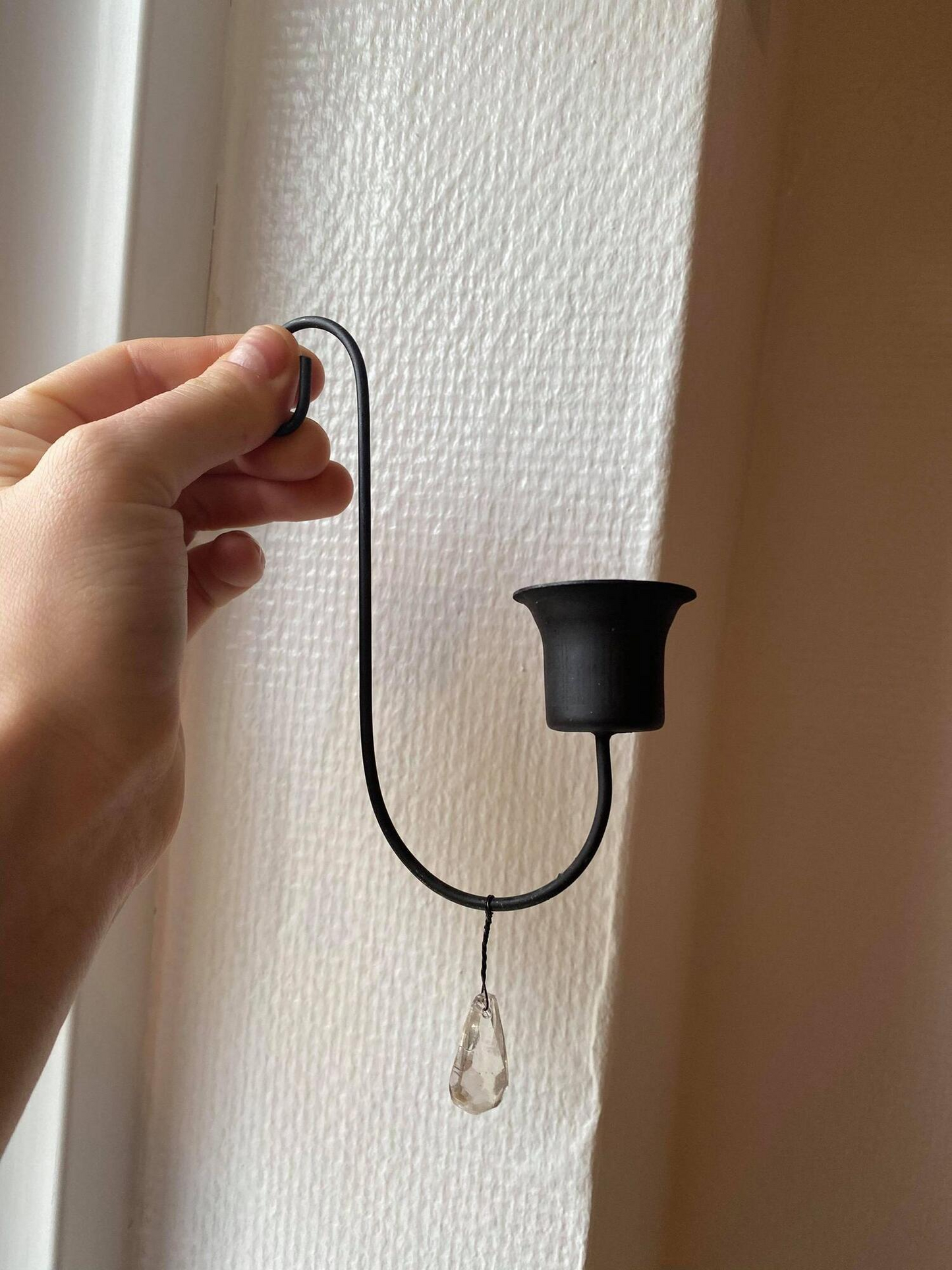 Fransk lysholder med prisme