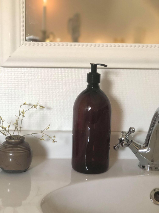 Plastik flaske med pumpe