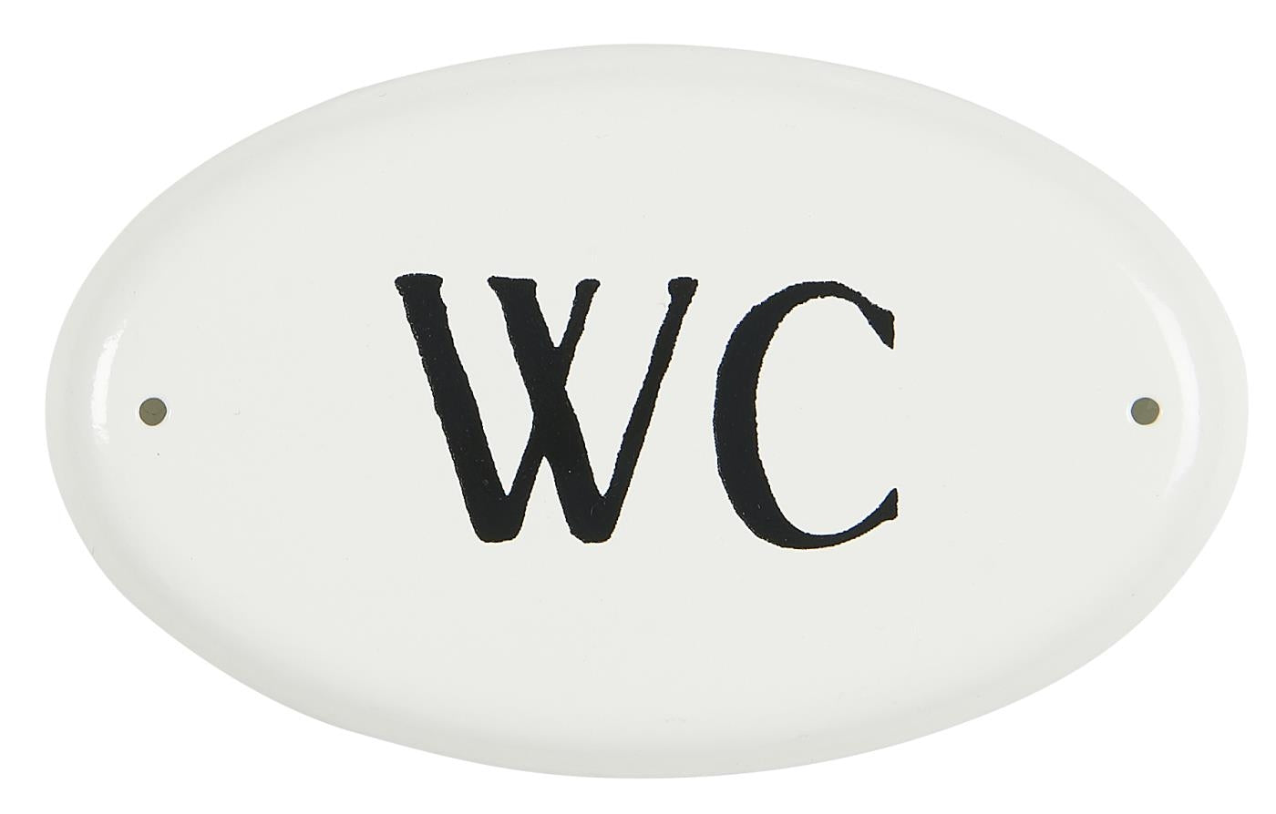Antik wc skilt til dør
