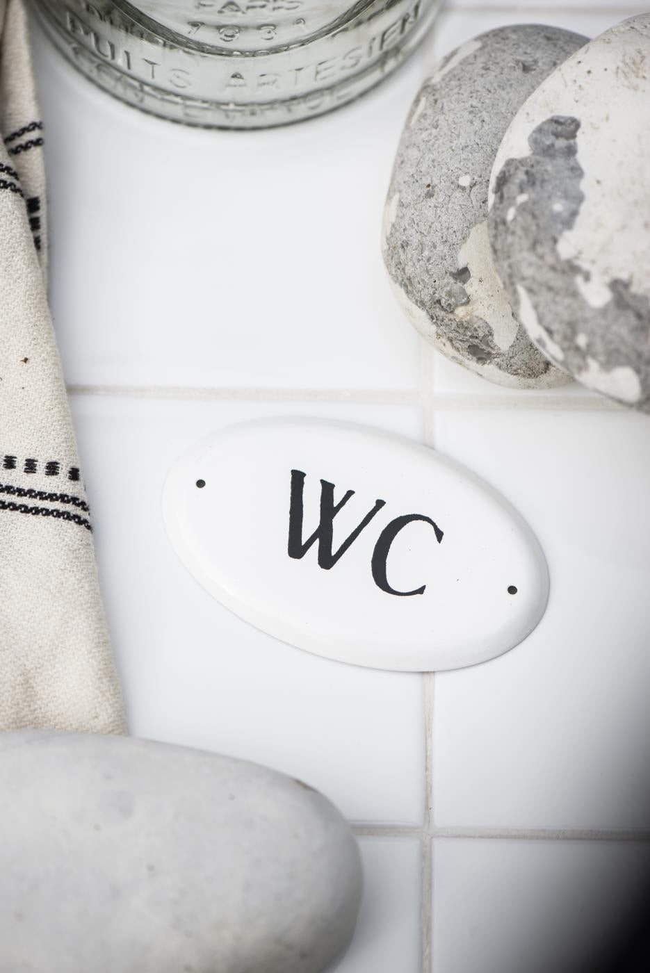 wc skilt til dør