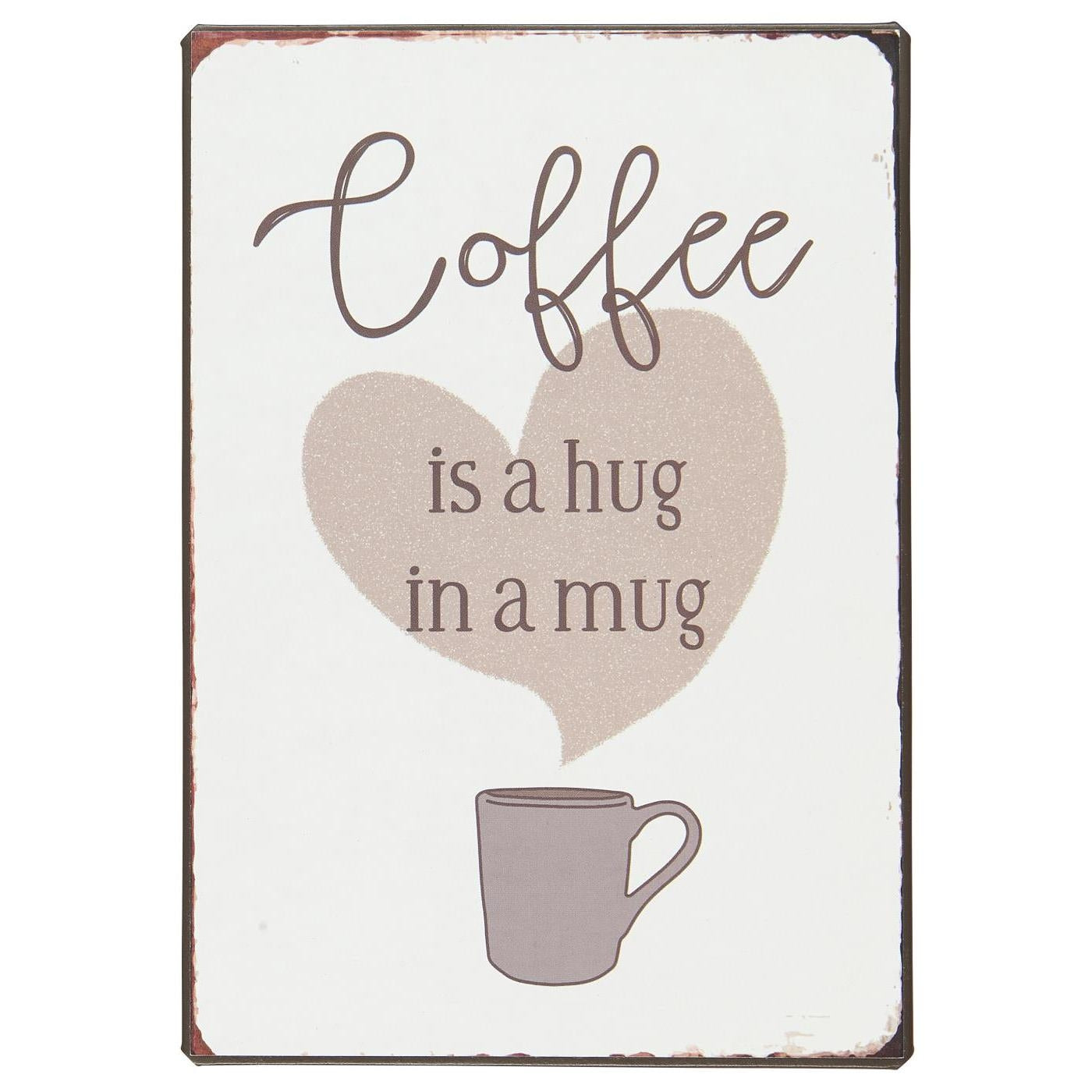 Metalskilt - Kaffe