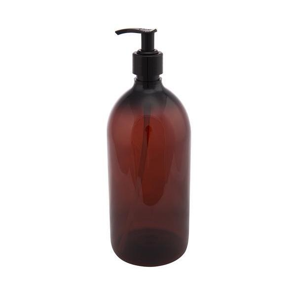 Plastik flaske med pumpe - 1000 ml