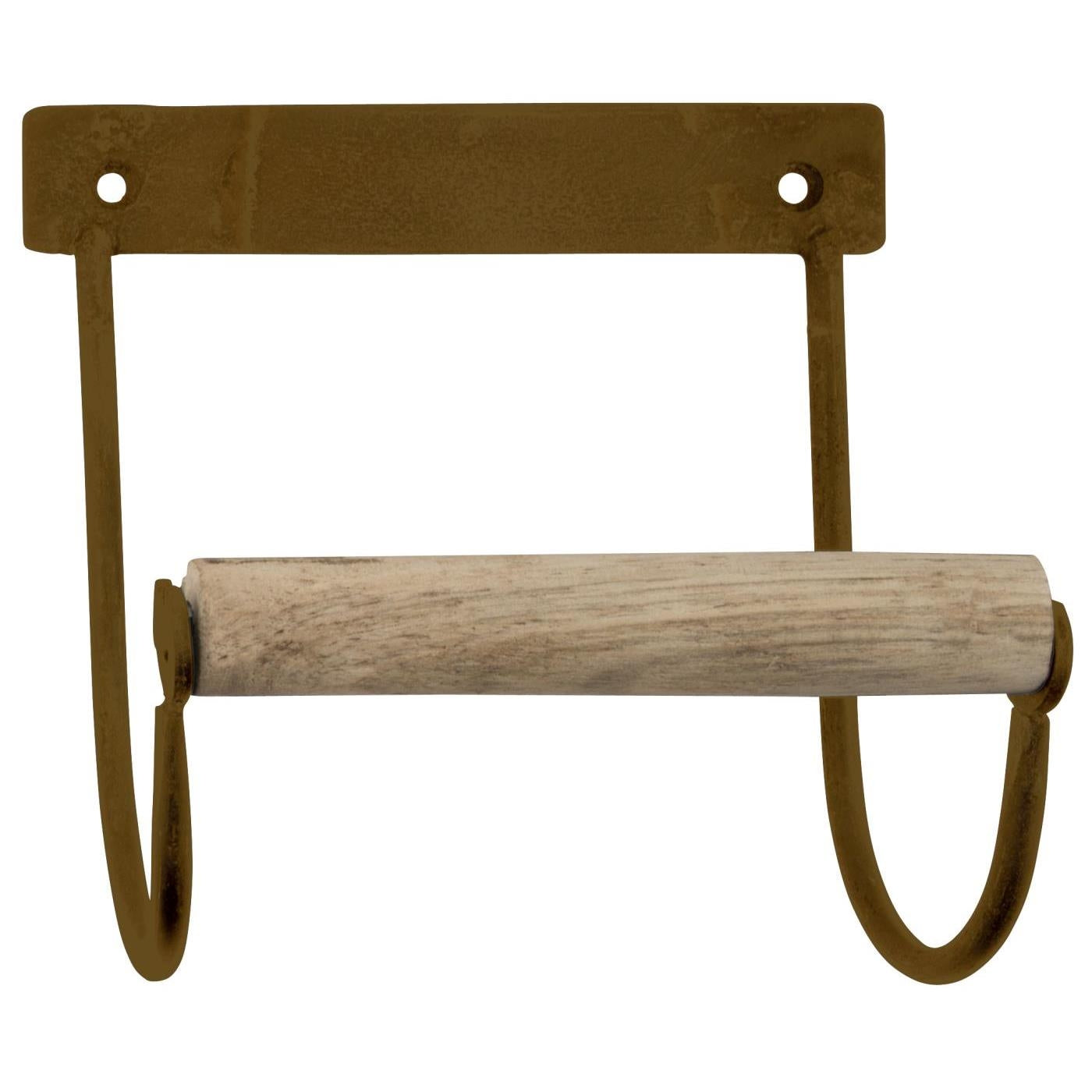Messing toiletrulleholder fra Ib Laursen