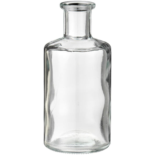 Enkelt glasvase i klar glas fra Ib Laursen