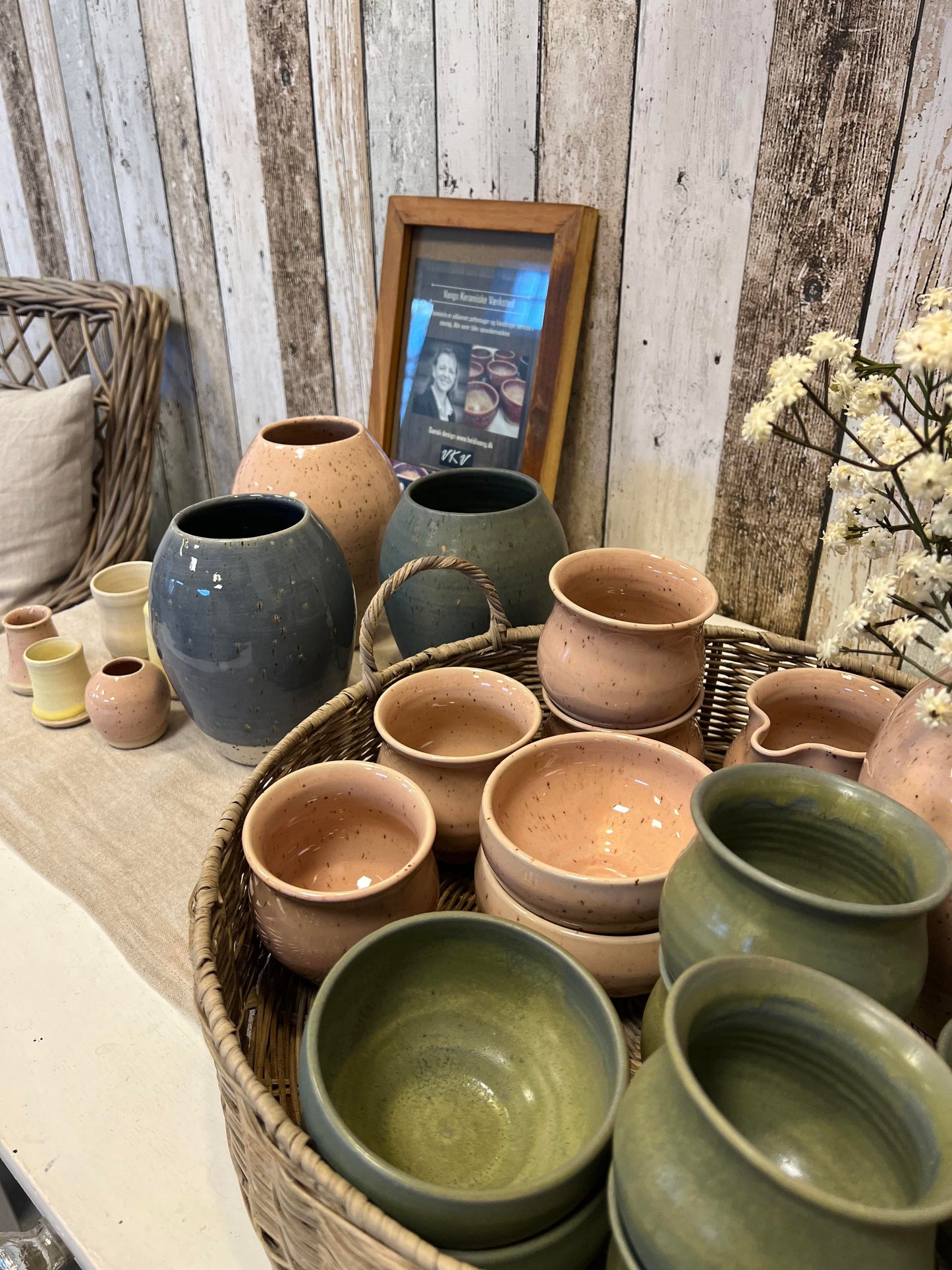 Håndlavet keramik skål 