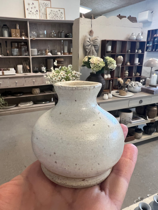 Lille keramik vase - Beige