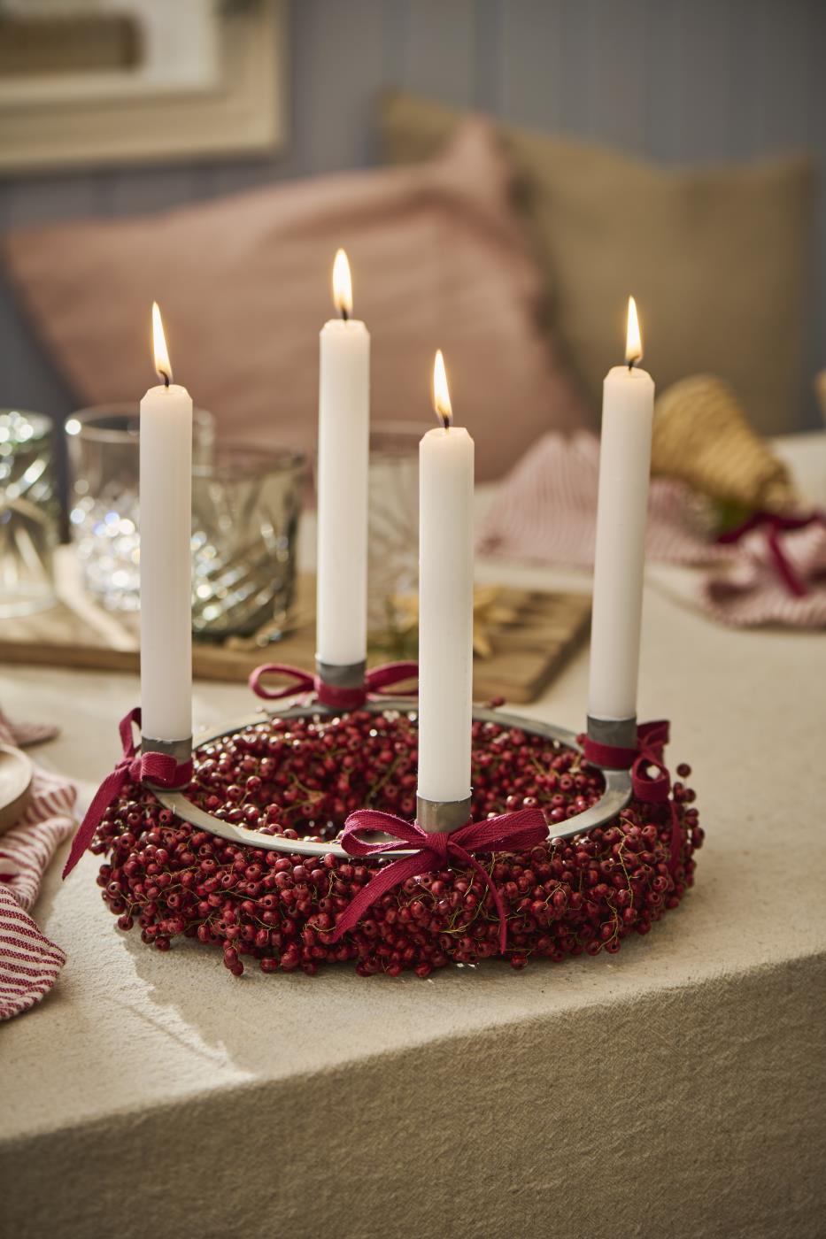 Adventsstage til krans fra Ib Laursen