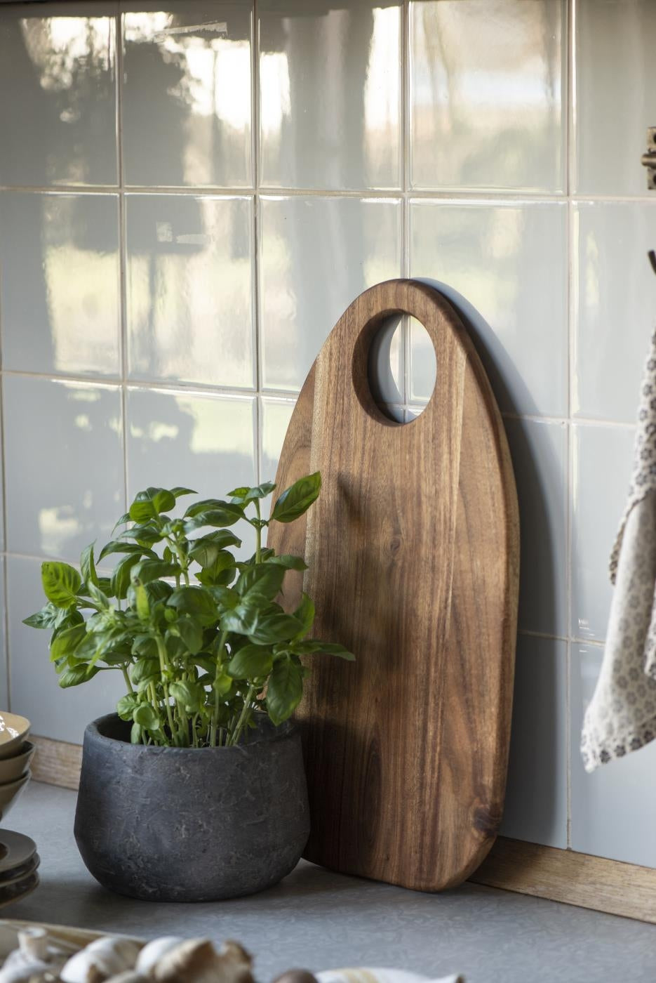 Lille rustik krukke til sukkulenter fra Ib Laursen