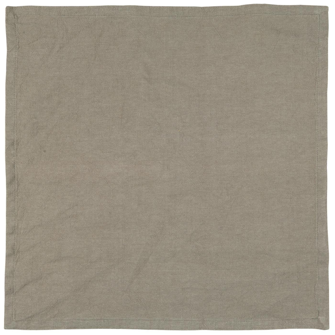 Stofserviet i brun beige fra Ib Laursen