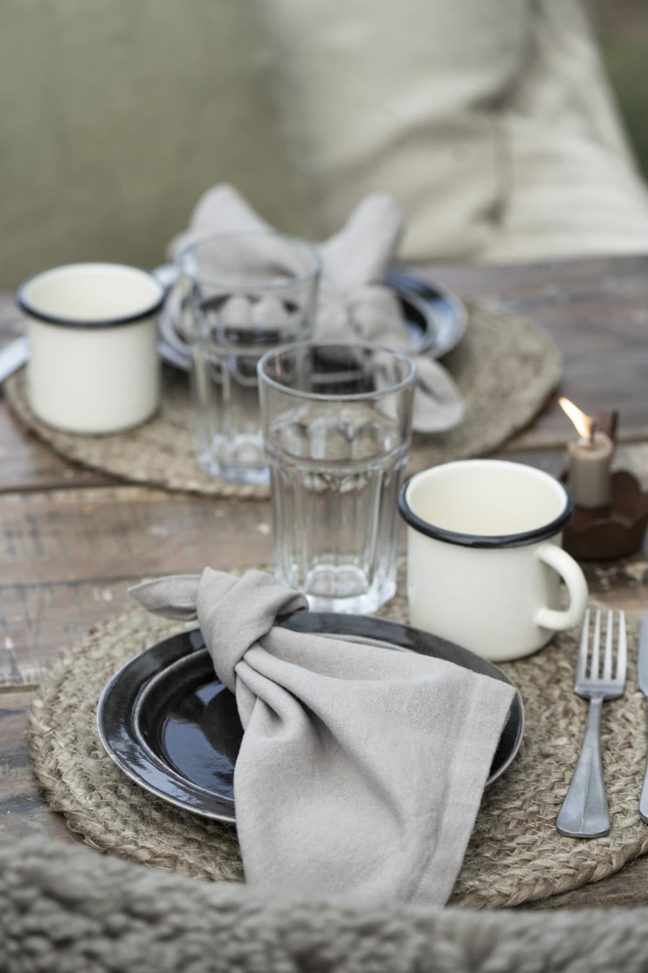 Stofserviet i hør fra Ib Laursen