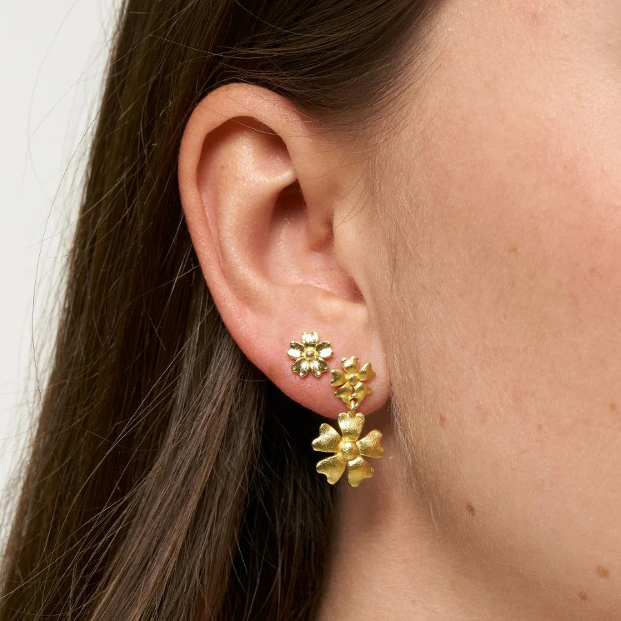Guld ørestikkere fra Pure by Nat