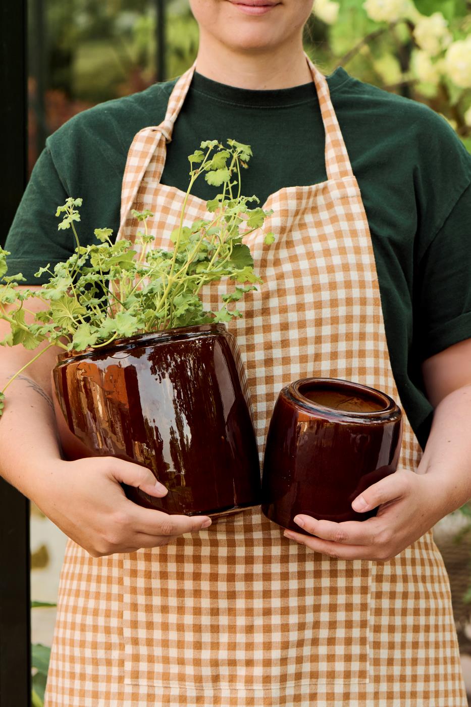 Høje keramik blomster skjulere fra Ib Laursen