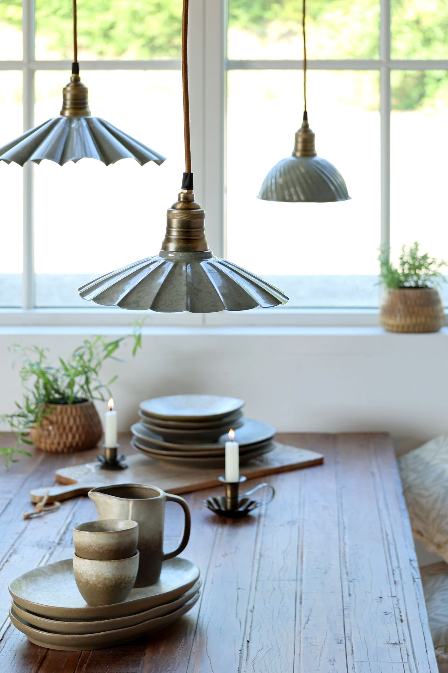 Lille loftlampe fra Chic Antique