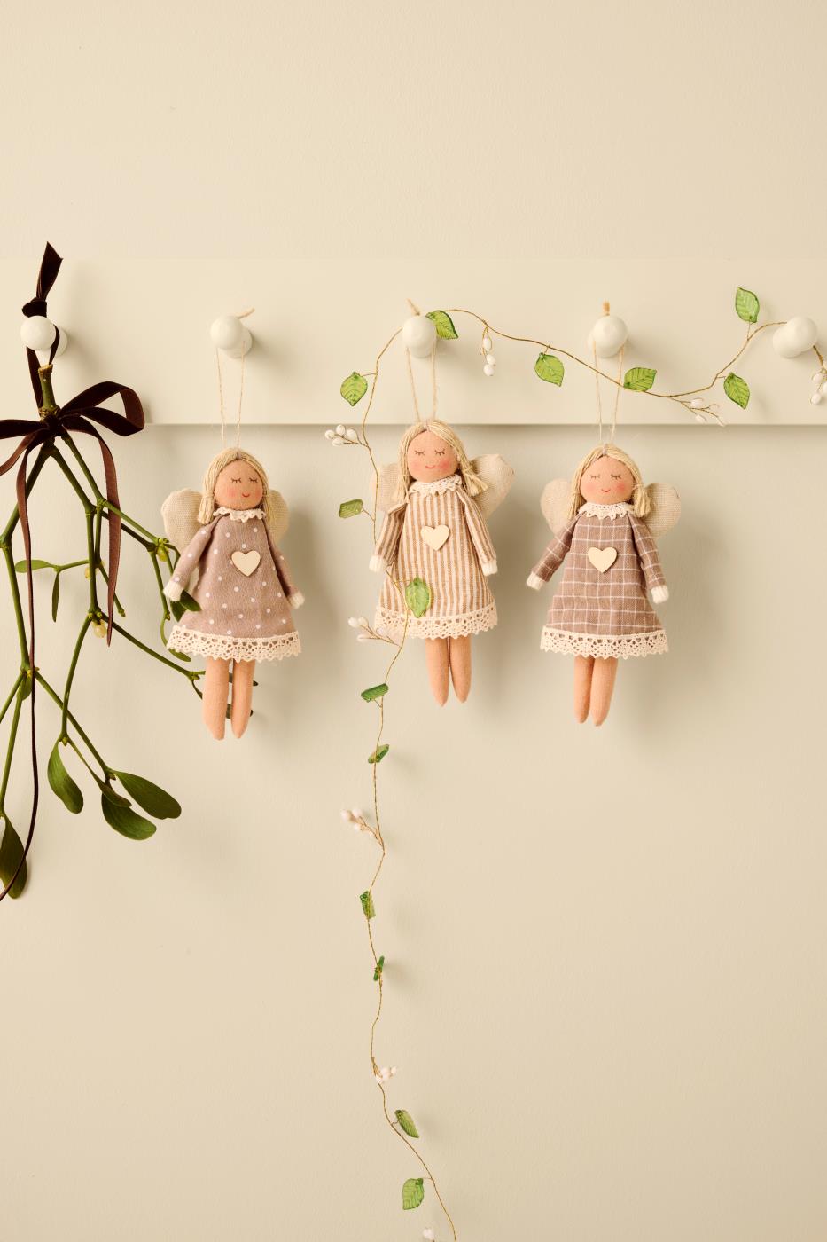 Engel i stof - tre varianter - Ib Laursen