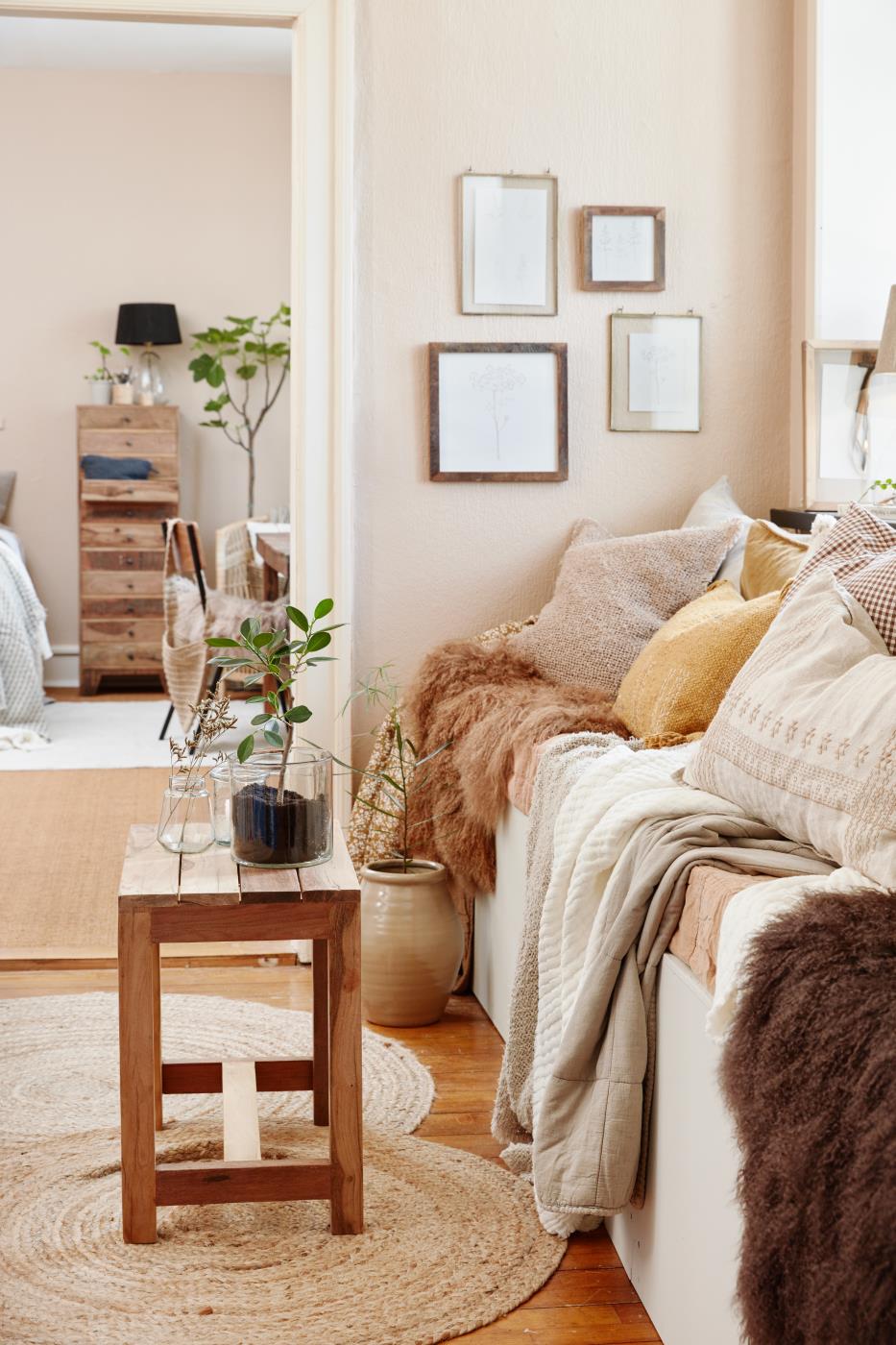 Billederamme i unika træ fra Ib Laursen