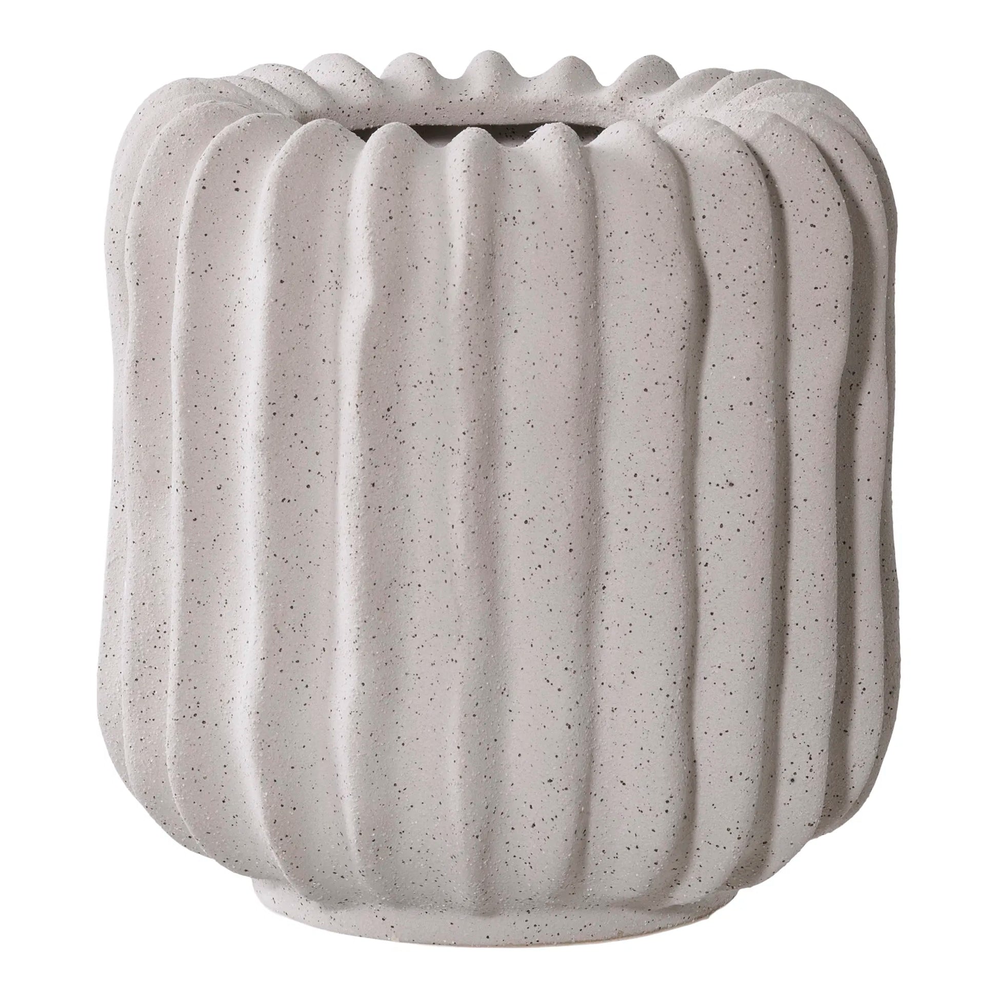 Krukke i grå keramik fra House Nordic