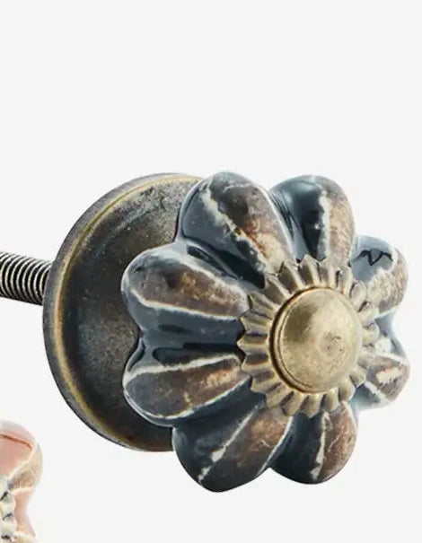 Dør knob I sort fra Madame Stoltz