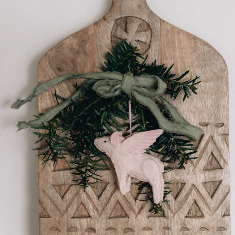 Gris i genbrugs materialer fra OX Handcraft