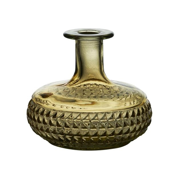 Vase med udskæringer fra Ib Laursen