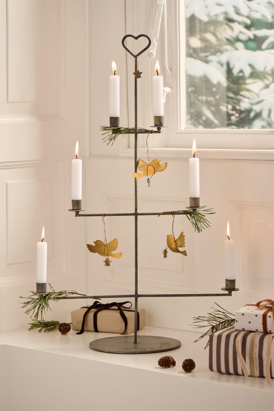 Lysestage til vinduet fra Ib Laursen