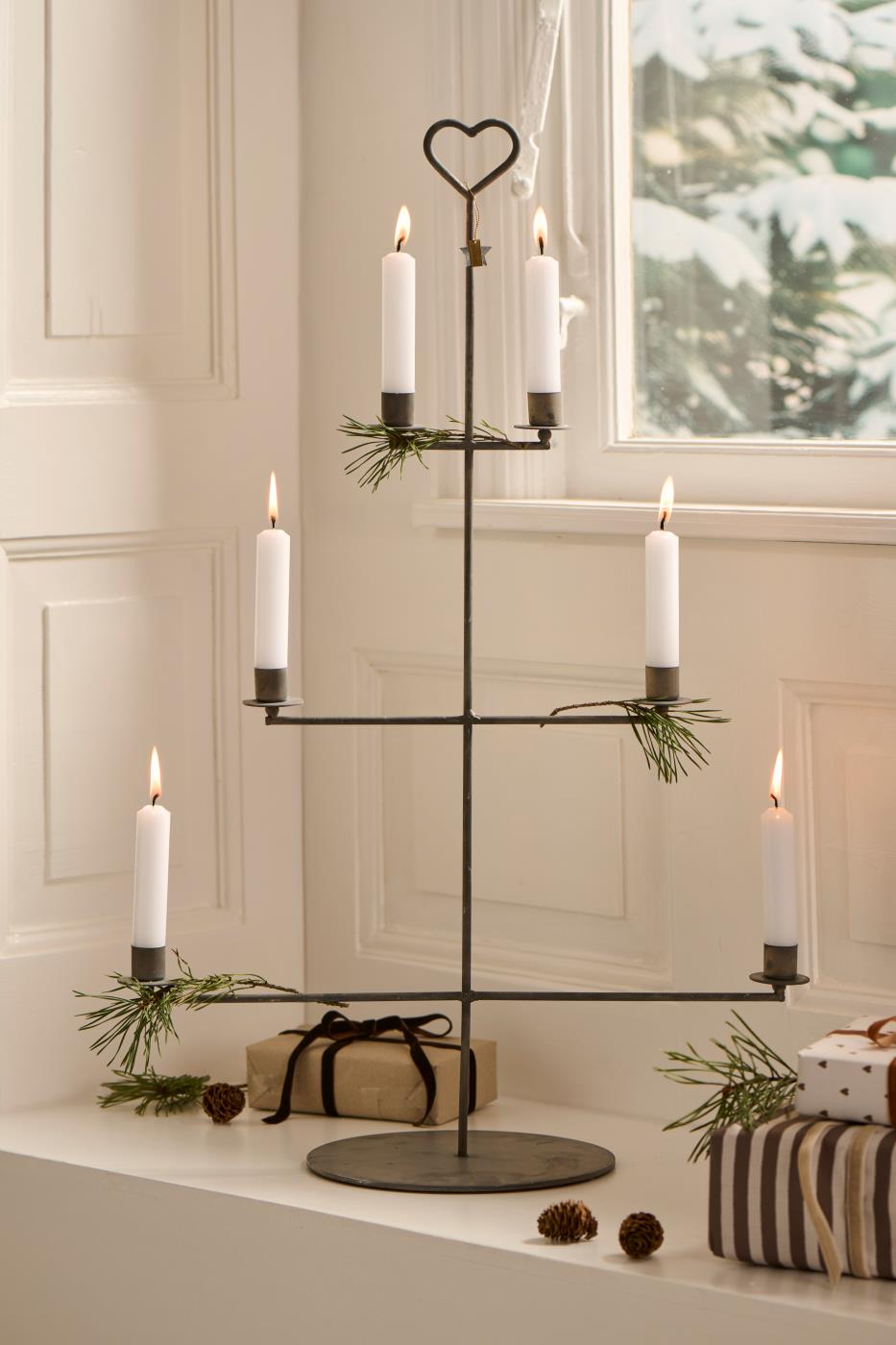 Høj lysestage fra Ib Laursen