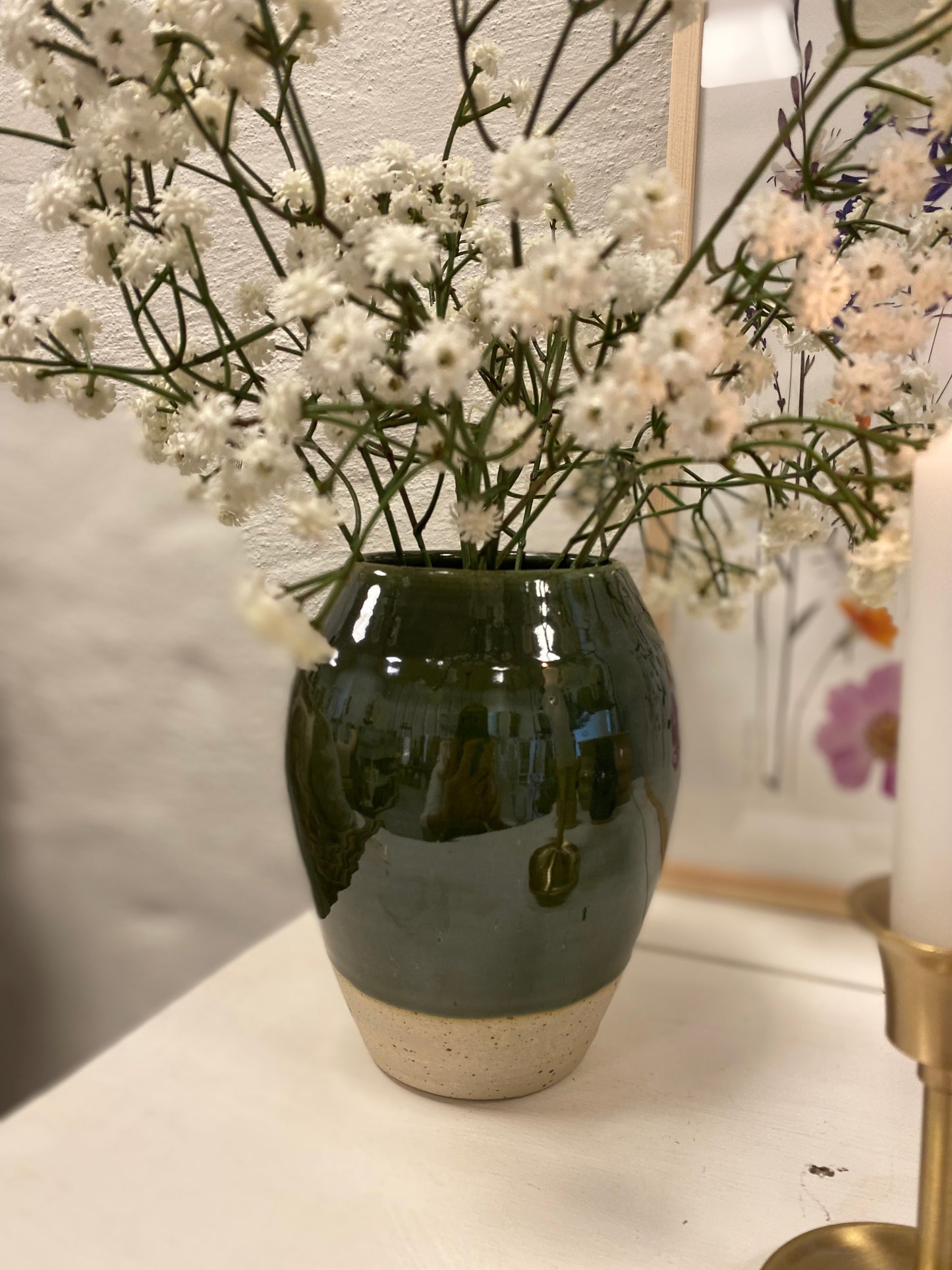 Unikke keramikvaser i farver fra Vangs keramiske værksted