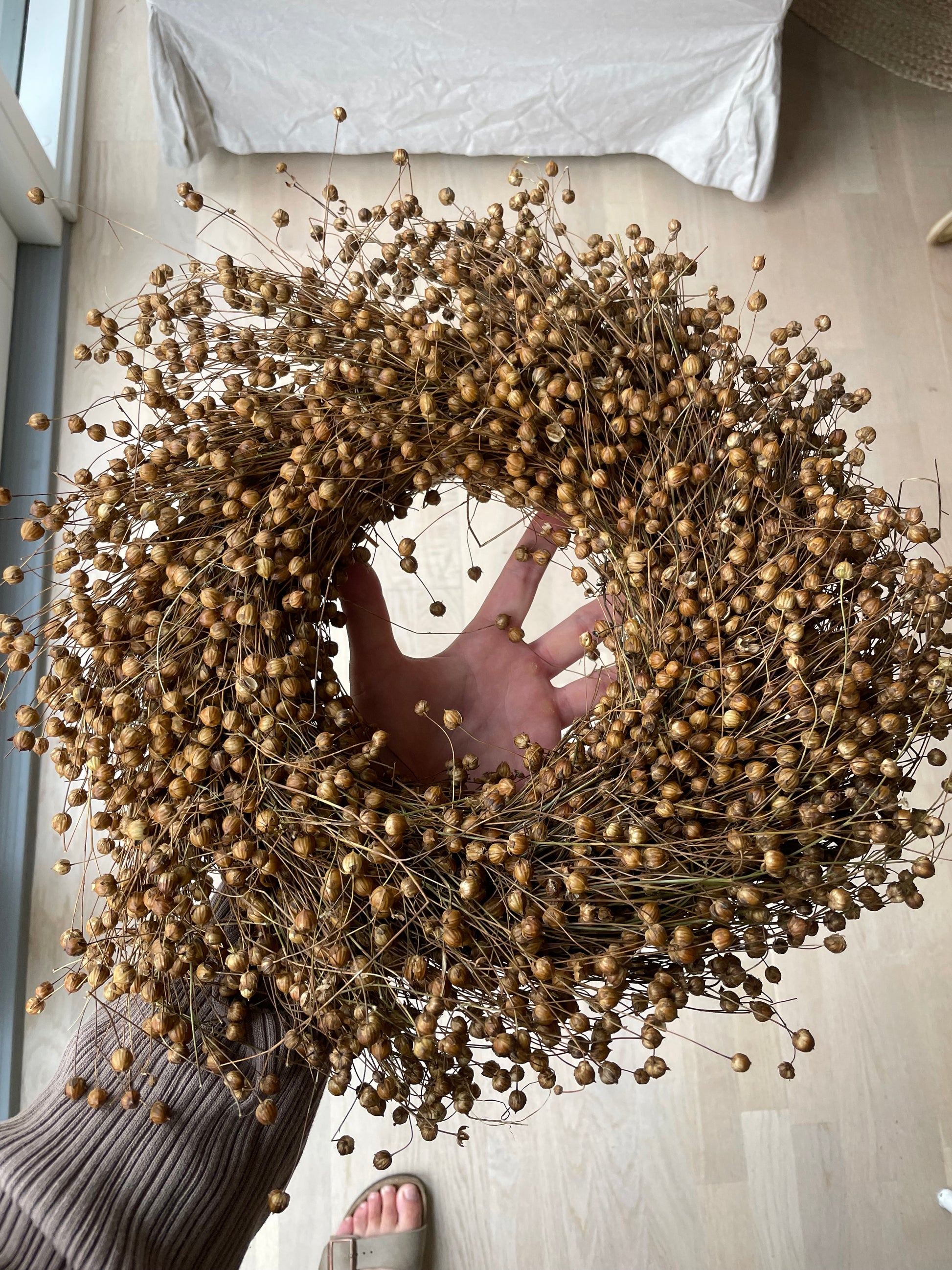 Stor natur hørkrans fra Pro Flora